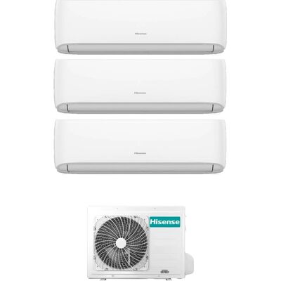 Hisense Cf25/25/25yr4bg+3amw72u4rjc Climatizzatore Trial Split Inverter 9000+9000+9000 Btu /h Condizionatore Con Pompa Di Calore Classe A++/a+ Gas R32 (Unità Interna + Unità Esterna) - 3amw72u4rjc Serie Hi-Comfort Hisense Cf25/25/25yr4bg+3amw72u4rjc Climatizzatore Trial Split Inverter 9000+9000+9000 Btu /h Condizionatore Con Pompa Di Calore Classe A++/a+ Gas R32 (Unità Interna + Unità Esterna) - 3amw72u4rjc Serie Hi-Comfort
