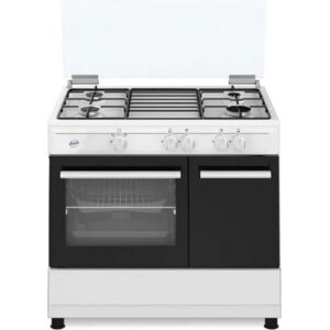 ducati Sd490we Cucina A Gas 4 Fuochi Forno Elettrico Con Grill Larghezza X Profondità 90x60 Cm Con Coperchio Colore Bianco - Sd490we ducati Sd490we Cucina A Gas 4 Fuochi Forno Elettrico Con Grill Larghezza X Profondità 90x60 Cm Con Coperchio Colore Bianco - Sd490we