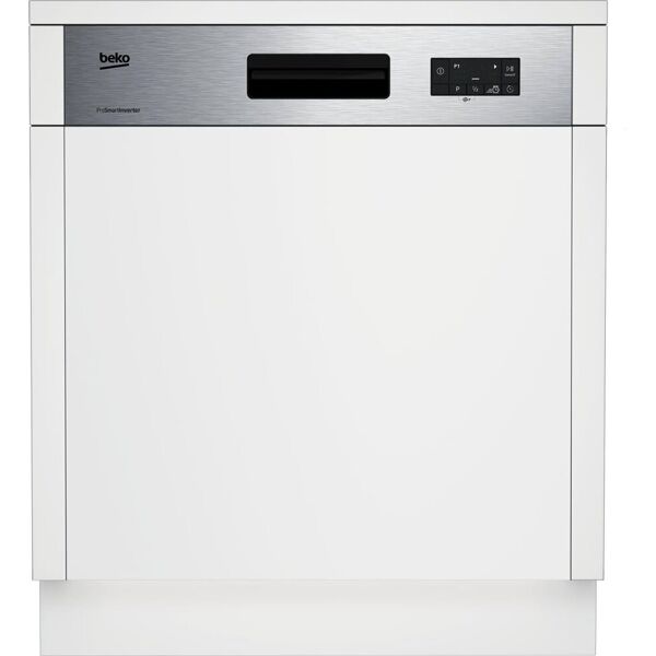 beko dsn15420x dsn15420x lavastoviglie da incasso con frontalino a vista 14 coperti classe e 60 cm colore inox