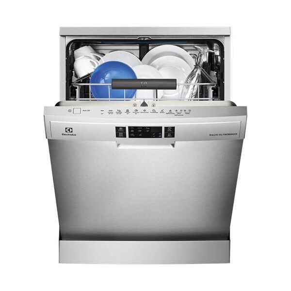 electrolux esf7552rox lavastoviglie 13 coperti classe e larghezza 60 cm motore inverter colore silver - esf 7552 rox serie 600