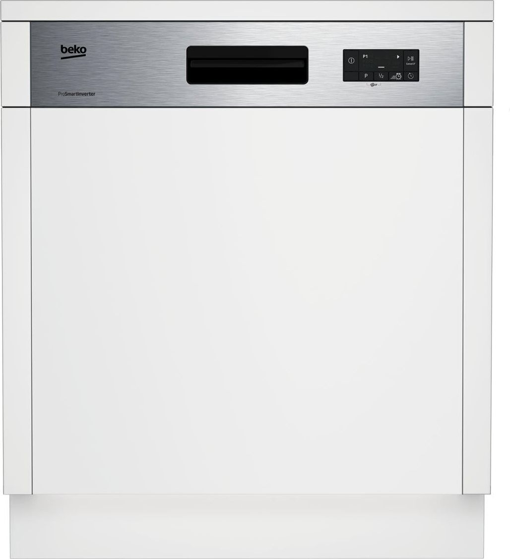 Beko Dsn15420x Dsn15420x Lavastoviglie Da Incasso Con Frontalino A Vista 14 Coperti Classe A++ 60 Cm Colore Inox