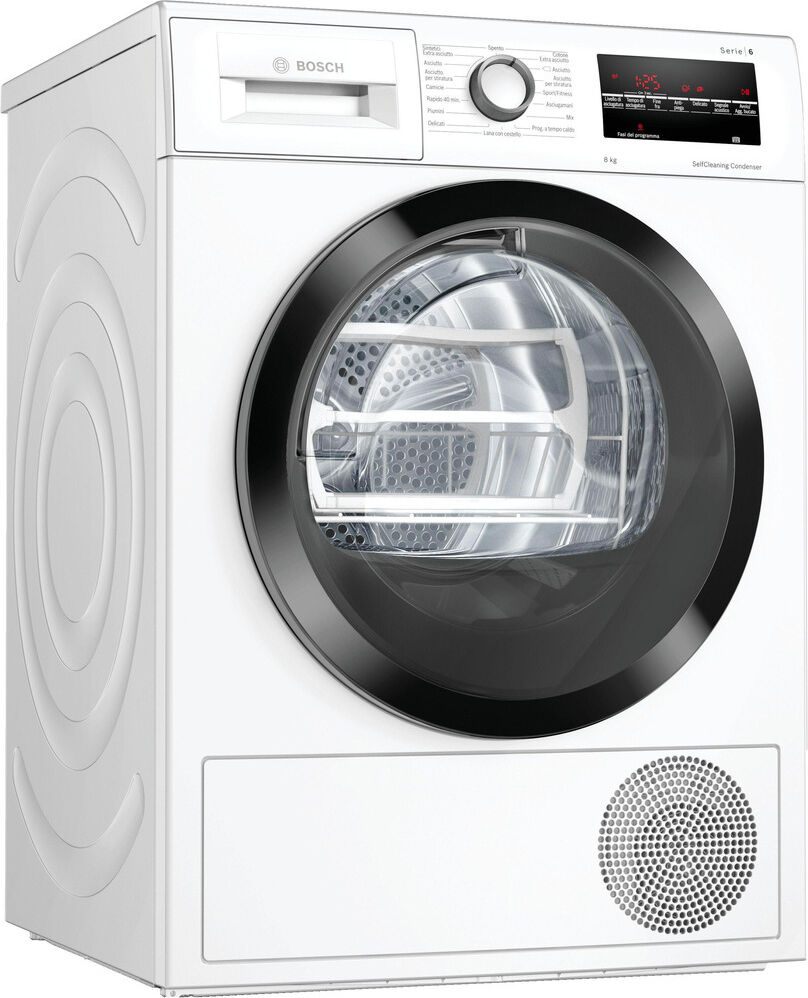 Bosch Wtw85t08it Asciugatrice Wtw85t08it 8 Kg Classe A++ Con Pompa Di Calore Profondità 60 Cm Serie 6