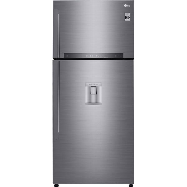 lg gtf744pzpzd frigorifero doppia porta capacità 546 litri classe energetica e raffreddamento no frost colore inox - gtf744pzpzd