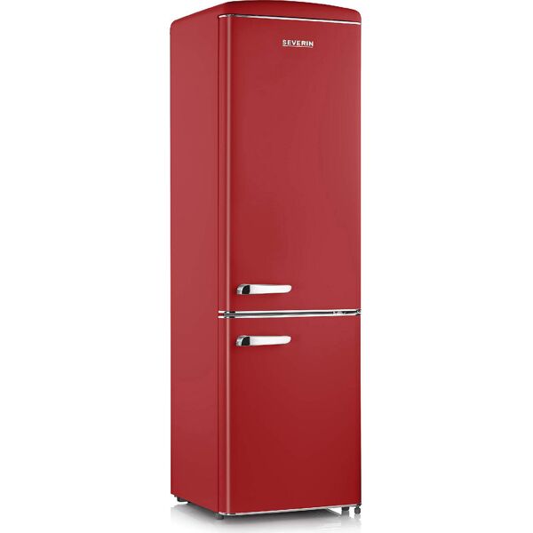 severin rkg 8920 rkg 8920 frigorifero combinato classe energetica e capacità 244 litri statico cassetto veggibox colore rosso