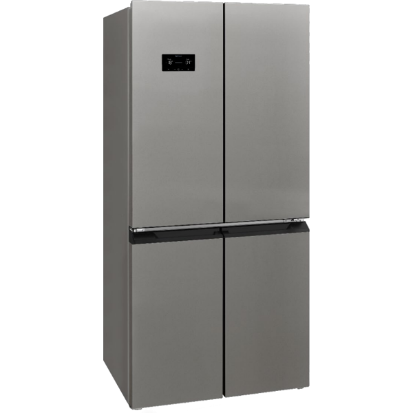 sharp sj-fa25ihxif frigorifero americano 4 porte side by side no frost capacità 488 litri classe energetica f inverter inox - sj-fa25ihxif