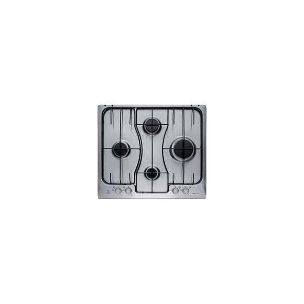 electrolux rgg 6242 lox rgg6242lox serie soft crooscook piano cottura 4 fuochi a gas 60 cm colore inox