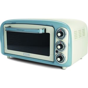 ariete 97905 979 vintage forno elettrico fornetto 18 litri 1380 watt con timer colore bianco / blu