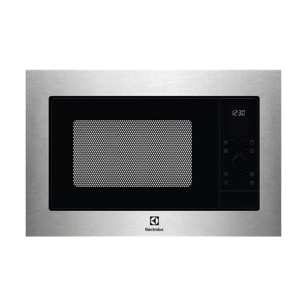 electrolux mo326gxe forno a microonde da incasso combinato con grill capacità 25 litri potenza 900 watt larghezza 60 cm colore inox - mo326gxe