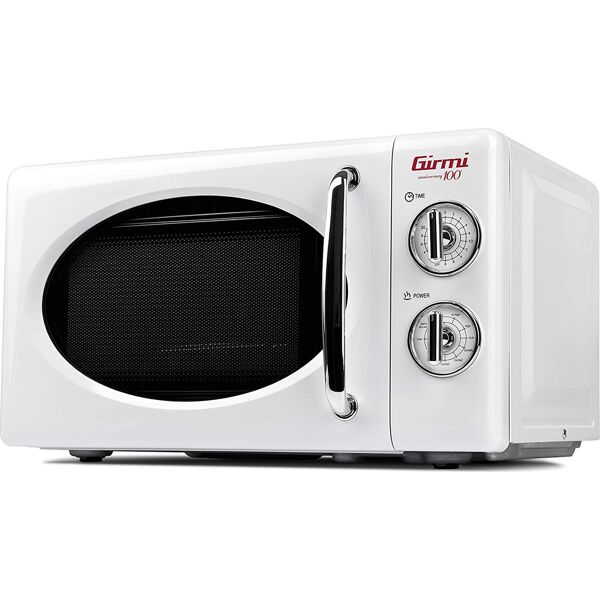 girmi fm2101 forno microonde combinato con grill capacità 20 litri potenza 700 watt colore bianco - fm2101 vintage