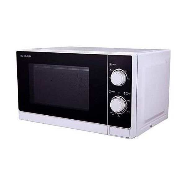 sharp r-600in forno microonde combinato con grill capacità 20 litri potenza 1000 watt colore bianco - r-600in