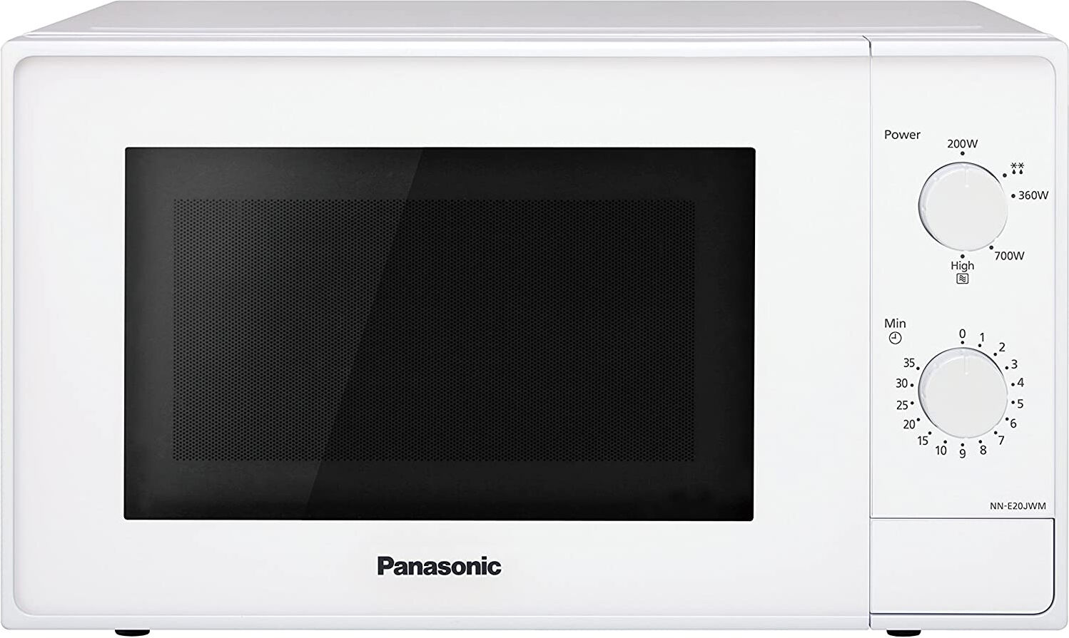 panasonic nn-e20jwmepg forno microonde capacità 20 litri potenza 800 watt colore bianco - nn-e20jwmepg