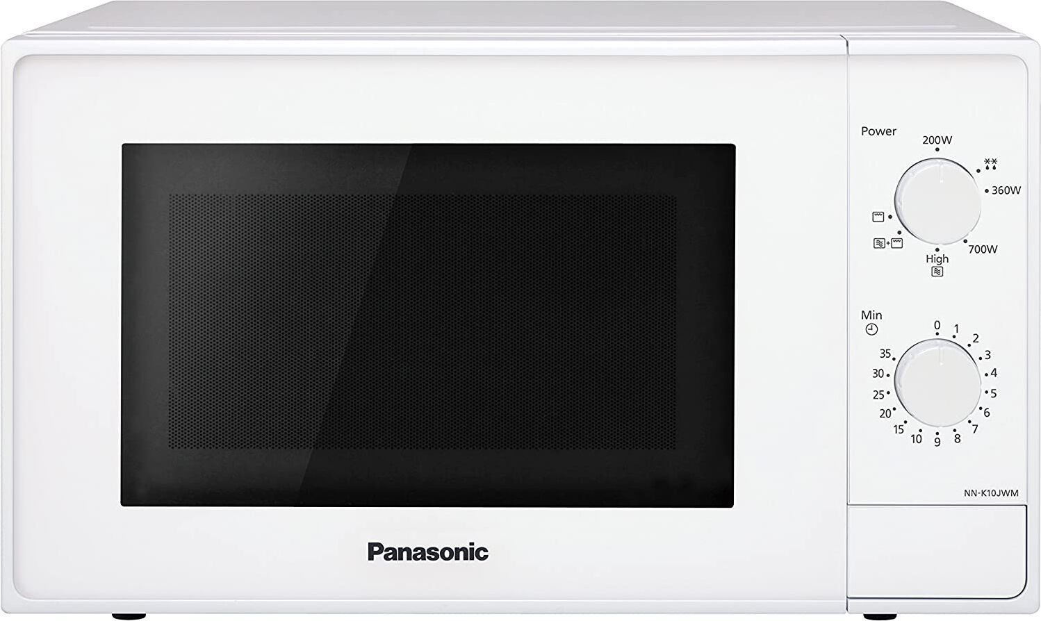 panasonic nn-k10jwmepg forno microonde combinato con grill capacità 20 litri potenza 800 watt colore bianco - nn-k10jwmepg