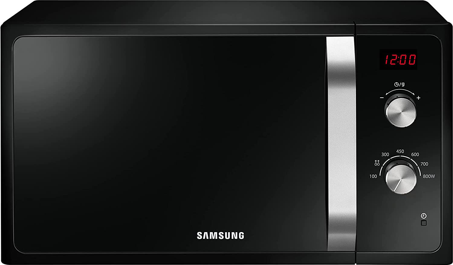 samsung ms23f300eek/et forno microonde capacità 23 litri con grill potenza 800 watt colore nero - ms23f300eek/et