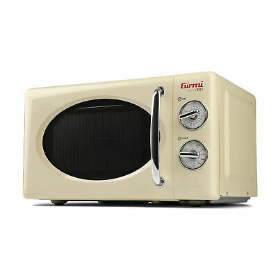 Girmi Fm2105 Forno A Microonde Combinato Con Grill 20 Litri Potenza 700 Watt Colore Beige - Fm2105 Vintage