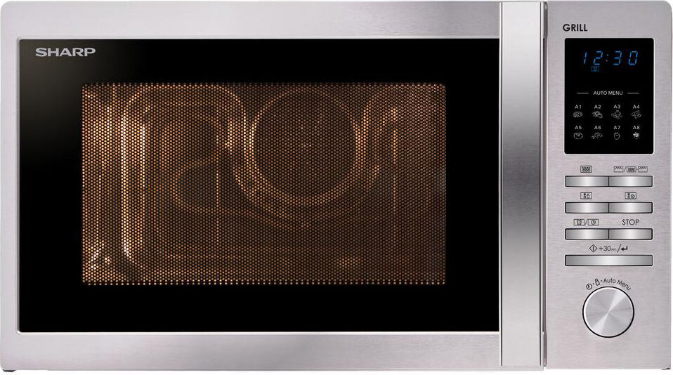 Sharp R-722stwe Forno A Microonde Combinato Con Grill Capacità 25 Litri Potenza 900 Watt Colore Inox - R-722stwe