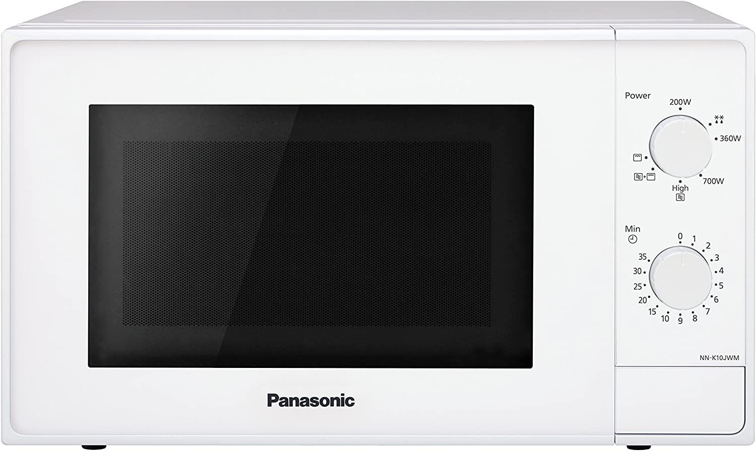 Panasonic Nn-K10jwmepg Nn-K10jwmepg Forno A Microonde Combinato Con Grill Al Quarzo 20 Litri 800 Watt Colore Bianco