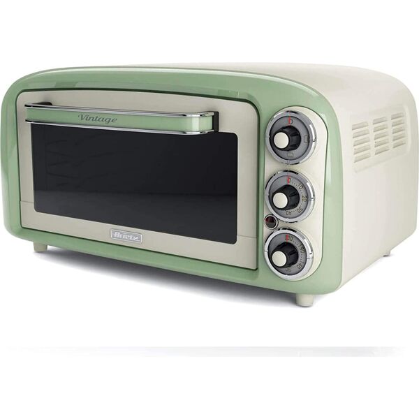 ariete 979/04 forno elettrico fornetto capacità 18 litri potenza 1380 watt timer colore verde - 979/04 vintage