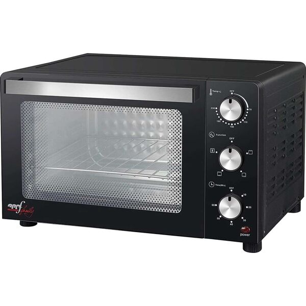 melchioni 118380034 forno elettrico ventilato fornetto con grill capacità 32 litri potenza 1500 watt colore nero - 118380034