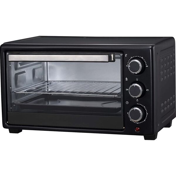 zephir zhc21n forno elettrico fornetto capacità 21 litri potenza 1500 watt con timer e luce interna colore silver - zhc21n