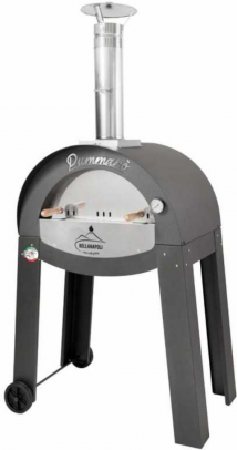 dechome pummaro forno a legna per pizza con comignolo da giardino bella napoli pummarò