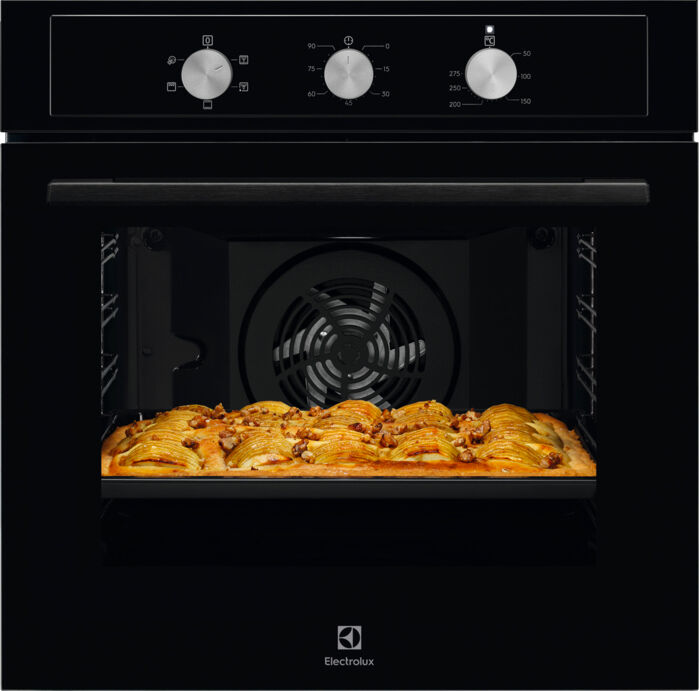 electrolux eoh2h00k forno elettrico da incasso ventilato multifunzione capacità 72 litri classe a colore nero - eoh2h00k