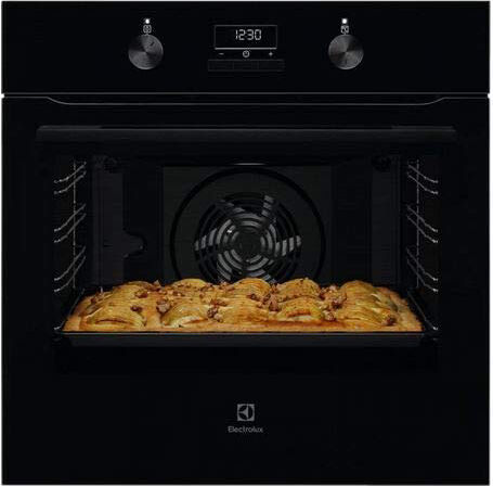 electrolux koigh00k forno elettrico ventilato da incasso multifunzione con grill vano xl classe energetica a larghezza 60 cm funzione aqua cleaning colore nero - koigh00k