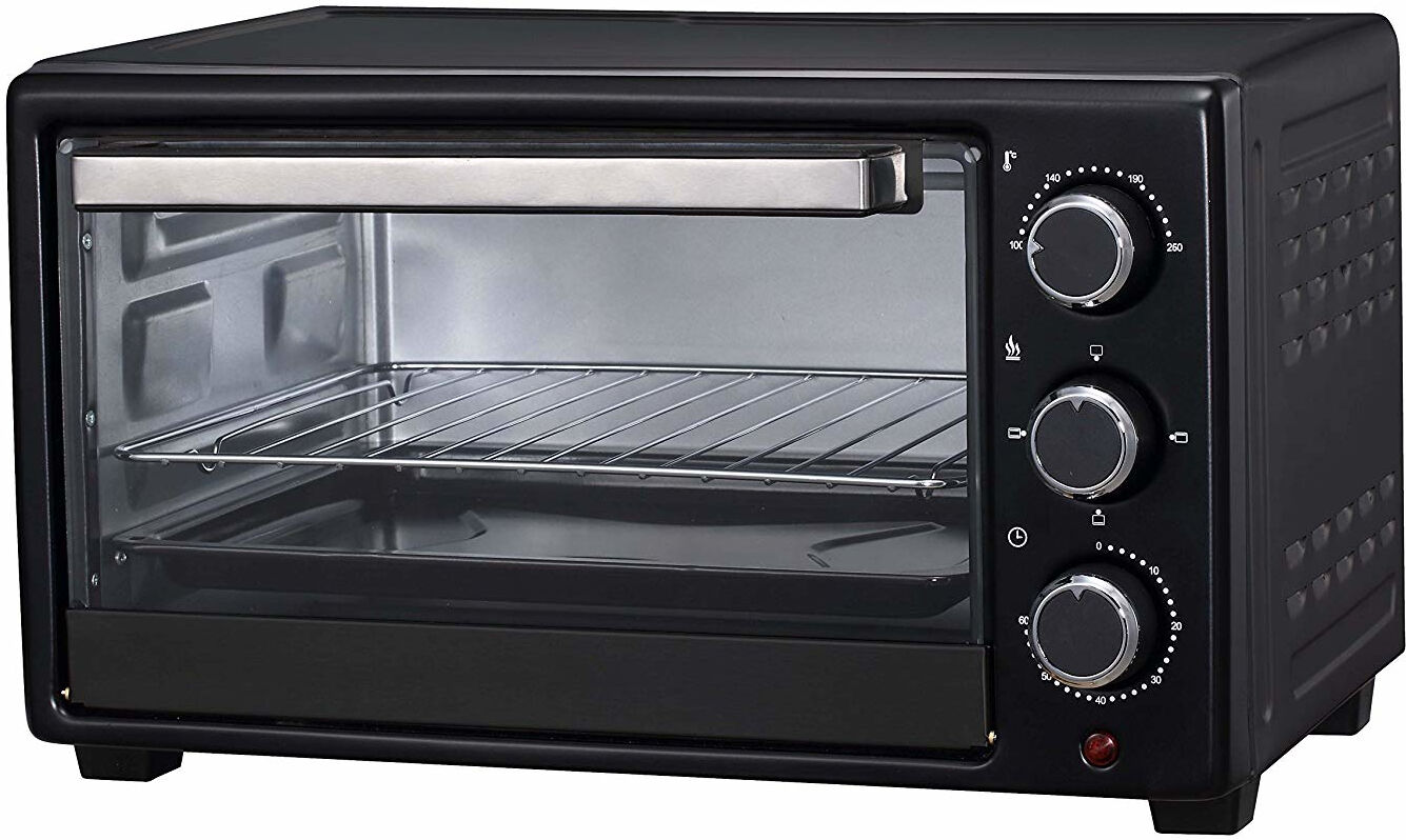 zephir zhc21n forno elettrico fornetto capacità 21 litri potenza 1500 watt con timer e luce interna colore silver - zhc21n