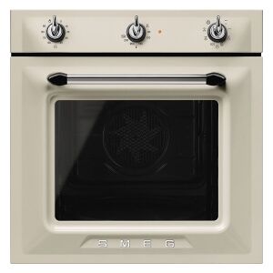 SMEG Sf6905p1 Forno Elettrico Da Incasso Ventilato Multifunzione Con Grill 65 Litri 60 Cm Classe A Colore Crema