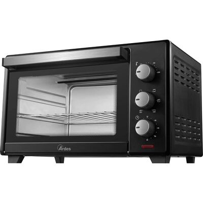 Ardes Ar6231b Forno Elettrico Ventilato Fornetto Capacità 30 Litri Potenza 1600 Watt Colore Nero - Ar6231b Ardes Ar6231b Forno Elettrico Ventilato Fornetto Capacità 30 Litri Potenza 1600 Watt Colore Nero - Ar6231b