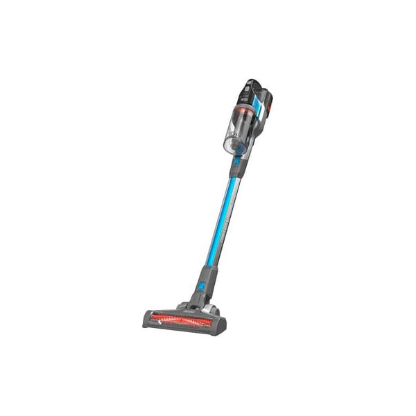 black & decker bhfev362d scopa elettrica senza filo aspirapolvere senza sacco ciclonica potenza 36v colore blu / titanio - bhfev362d powerseries extreme