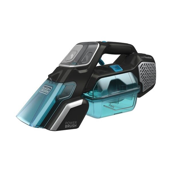 black & decker bhsb320jp-qw aspirapolvere portatile mini aspirapolvere senza fili aspirabriciole senza sacco potenza 12v colore nero blu - bhsb320jp-qw spillbuster