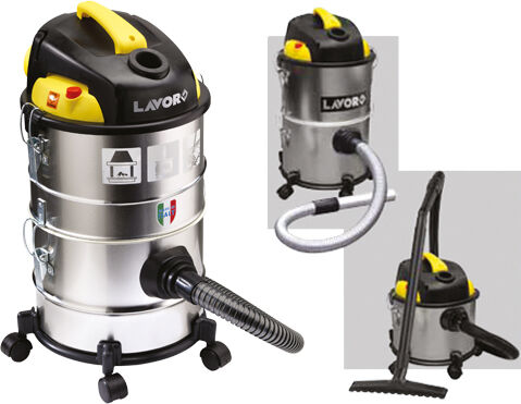 lavor 8.243.0024 bidone aspiratutto 1200 watt 14+14 lt accessori in dotazione - 8.243.0024