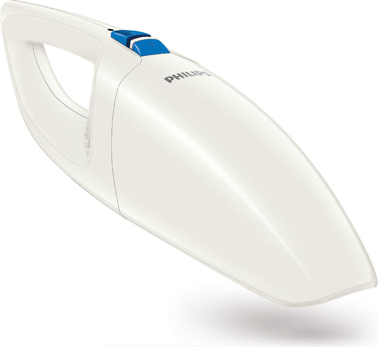 philips fc6150/01 aspirapolvere portatile mini aspirapolvere senza fili aspirabriciole senza sacco potenza 3,6v con accessori colore bianco - fc6150/01