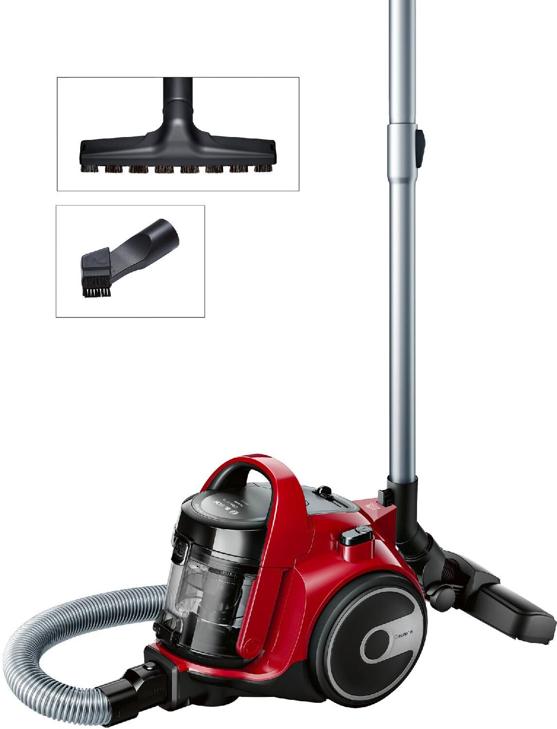 Bosch Bgc05aaa2 Aspirapolvere Senza Sacco A Traino Filtro Hepa Classe A Spazzola Pavimenti/tappeti - Bgc05aaa2