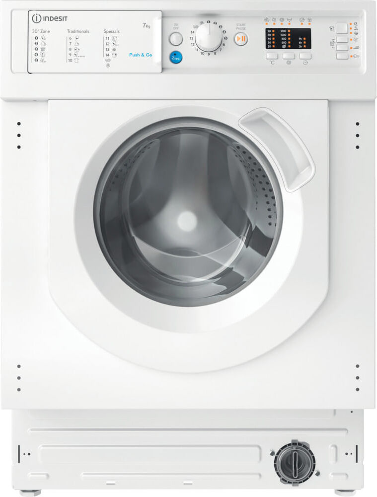 indesit bi wmil 71252 eu n lavatrice da incasso carica frontale capacità di carico 7 kg classe energetica e larghezza 60 cm centrifuga 1200 giri - bi wmil 71252 eu n