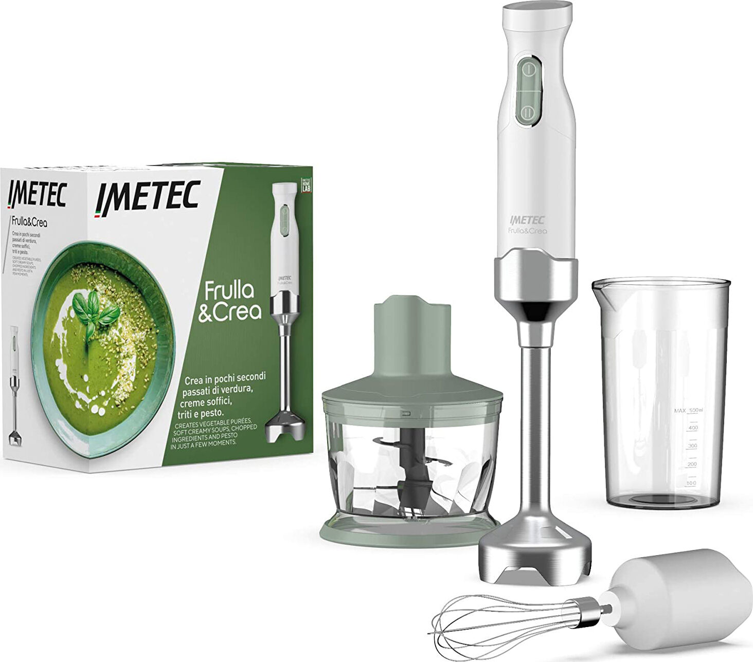 imetec 7599 frullatore ad immersione minipimer potenza 1000 watt - 7599