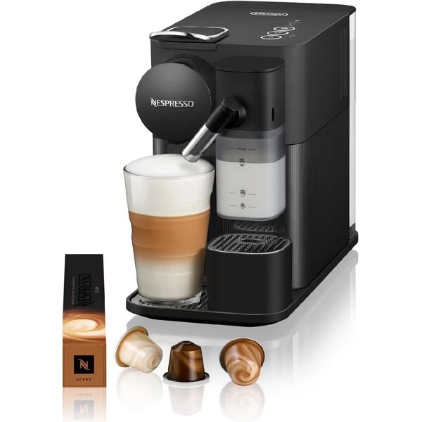 delonghi 132193449 nespresso® lattissima one macchina caffè espresso sistema ricarica capsule colore nero - en510.b