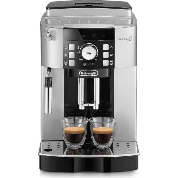 delonghi ecam 21.117 sb magnifica s macchina caffè automatica espresso con macinacaffè ed erogatore di vapore caffè in grani colore inox ecam 21.117 sb