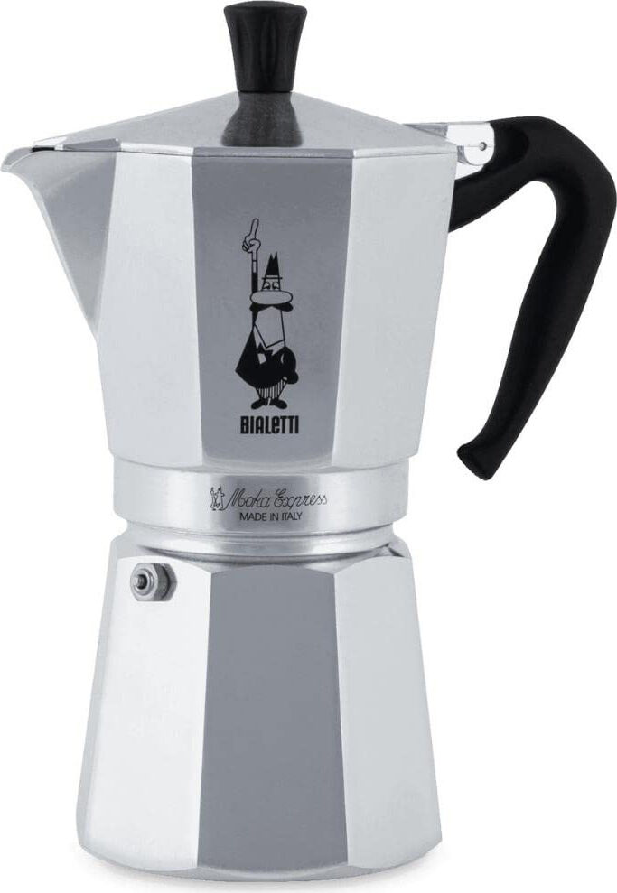 bialetti 0001166 macchinetta caffé moka 12 tazze venus acciaio 0001698/nw