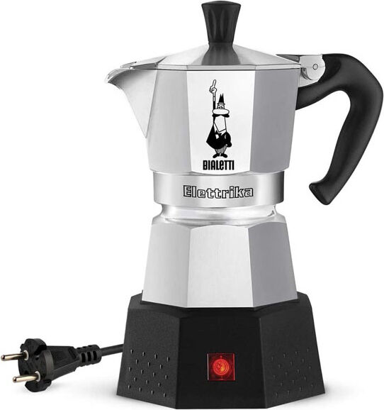 bialetti 0007290/np moka elettrica caffettiera elettrica 2 tazze potenza 170 watt caffè in polvere - 7290 express elettrika