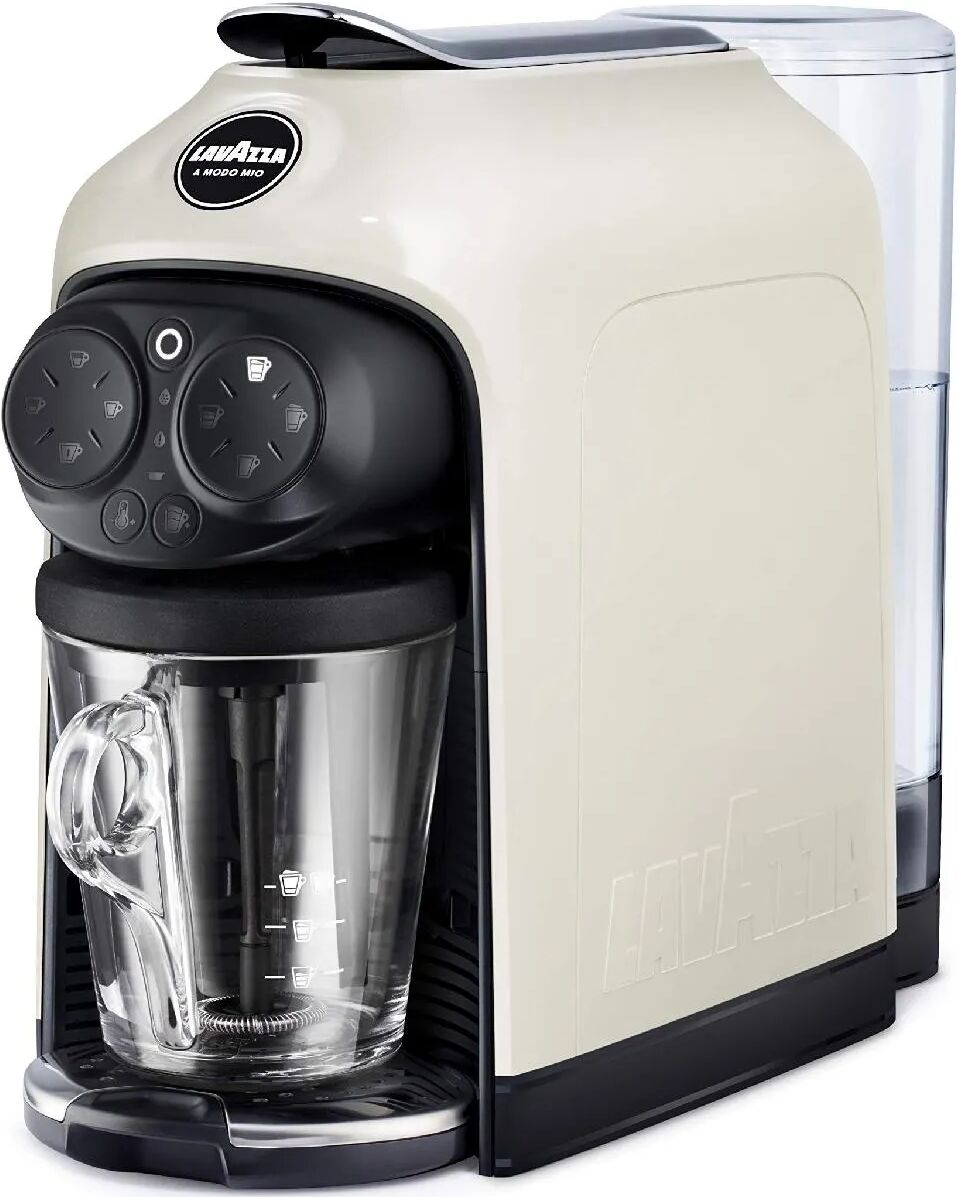 lavazza 18000285 Macchina Caffè Espresso Sistema Di Ricarica Capsule Lavazza A Modo Mio Con Cappuccinatore Colore Bianco - 18000285 Deséa