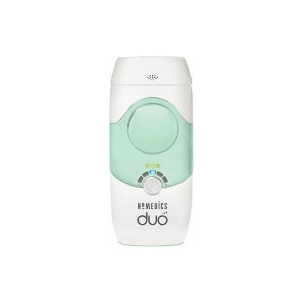 homedics duo epilatore a luce pulsata 50.000 impulsi 5 livelli intensità colore verde / bianco -duo - ipl-hh150-eu