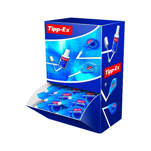 bic 895951 tipp-ex easy refill nastro di correzione blu 14 m 20 pezzi - 895951