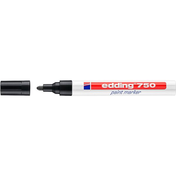 edding 4-750 001 penna nero 10 pezzi - 4-750 001