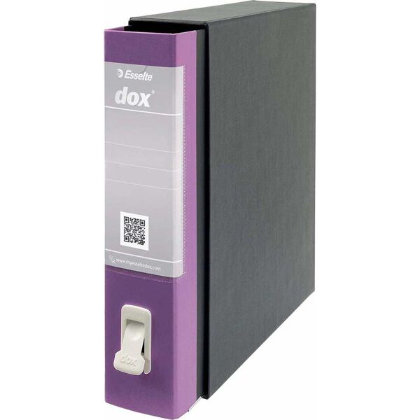 esselte d15229 confezione 6 registratori dox 2 lilla - d15229