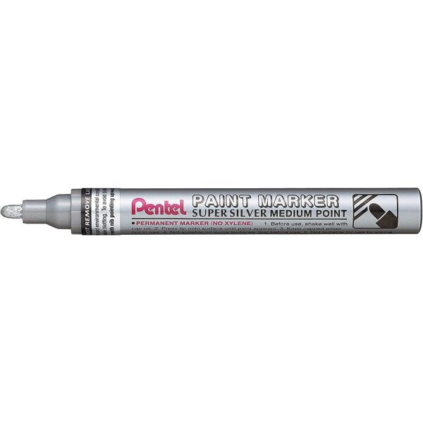 pentel mmp10-z marcatore argento 12 pezzi - mmp10-z