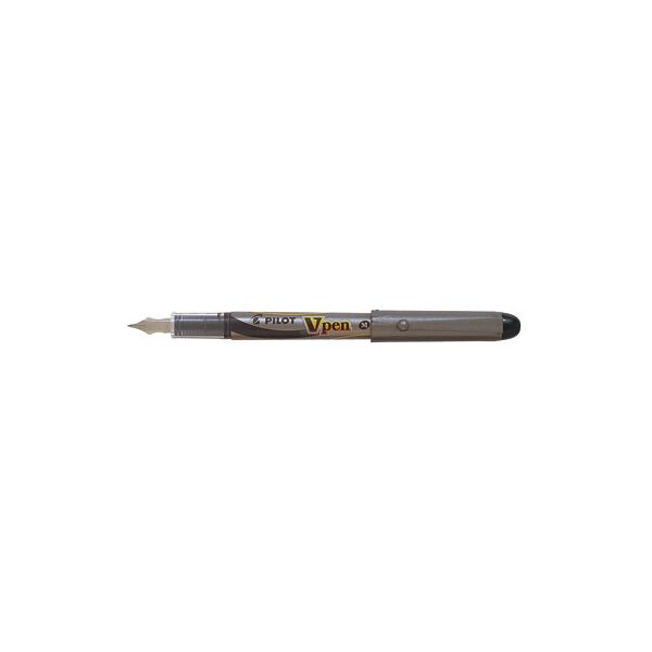 pilot 7570 v-pen svp-4m penna stilografica nero - 7570