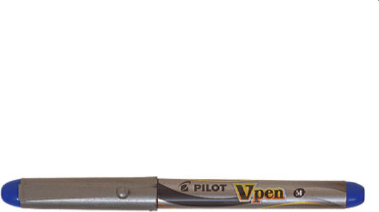 pilot 7571b v-pen svp-4m penna stilografica blu - 7571b