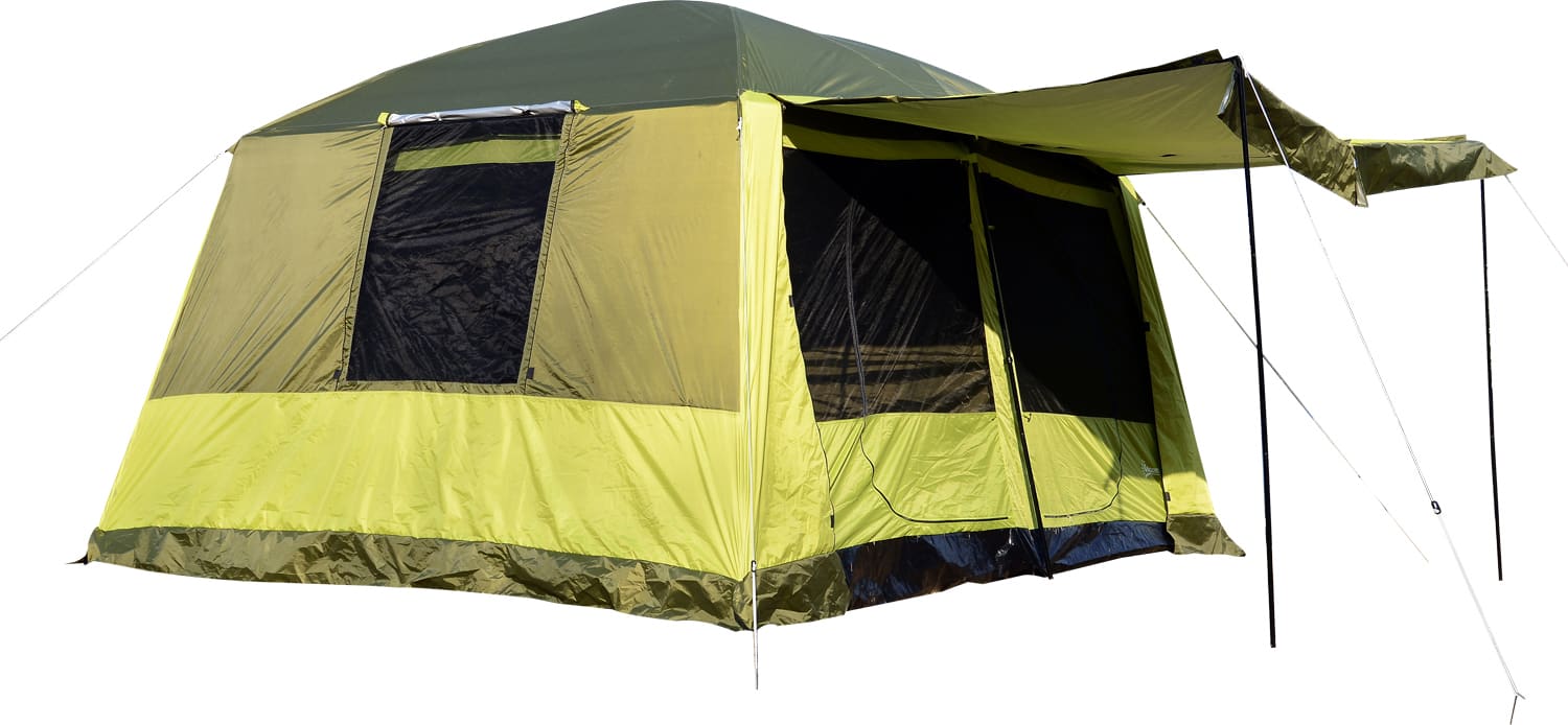 vivagarden a25552 tenda da campeggio con veranda 8 persone 410 × 310 × 225cm - a25552