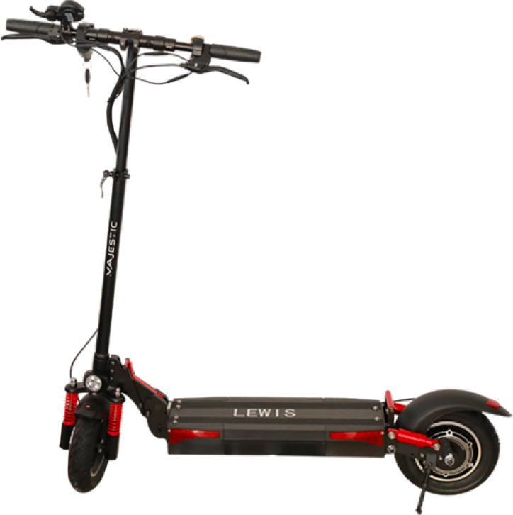 majestic 655408_bkrd monopattino elettrico personal scooter 500 w ruote 10 freno a disco colore nero - 655408_bkrd